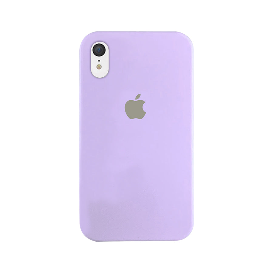Designed for iPhone Xr Silicone Case, Protection Shockproof Dustproof  Anti-Scratch Phone Case Cover for iPhone Xr, Liquid Silicone Phone Case  (Purple) 