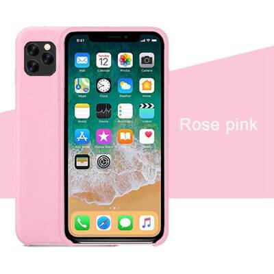 Rose Pink Silicon Case - iPhone 11 Pro