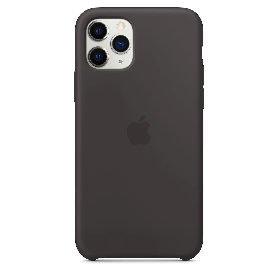 Silicone Case For iPhone 11 Pro Max - Black