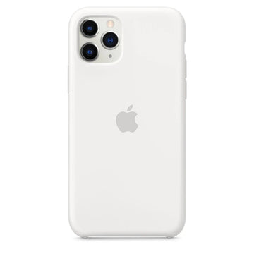 Silicone Case For iPhone 11 Pro - White