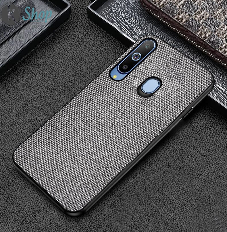 Grey Fabric Back Cover - Samsung M40