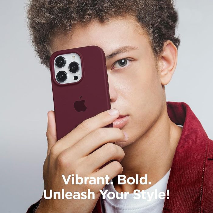 iPhone Silicone Case - Plum