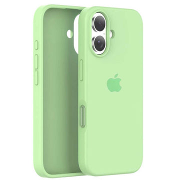 iPhone 16 Silicone Case - Mint Green