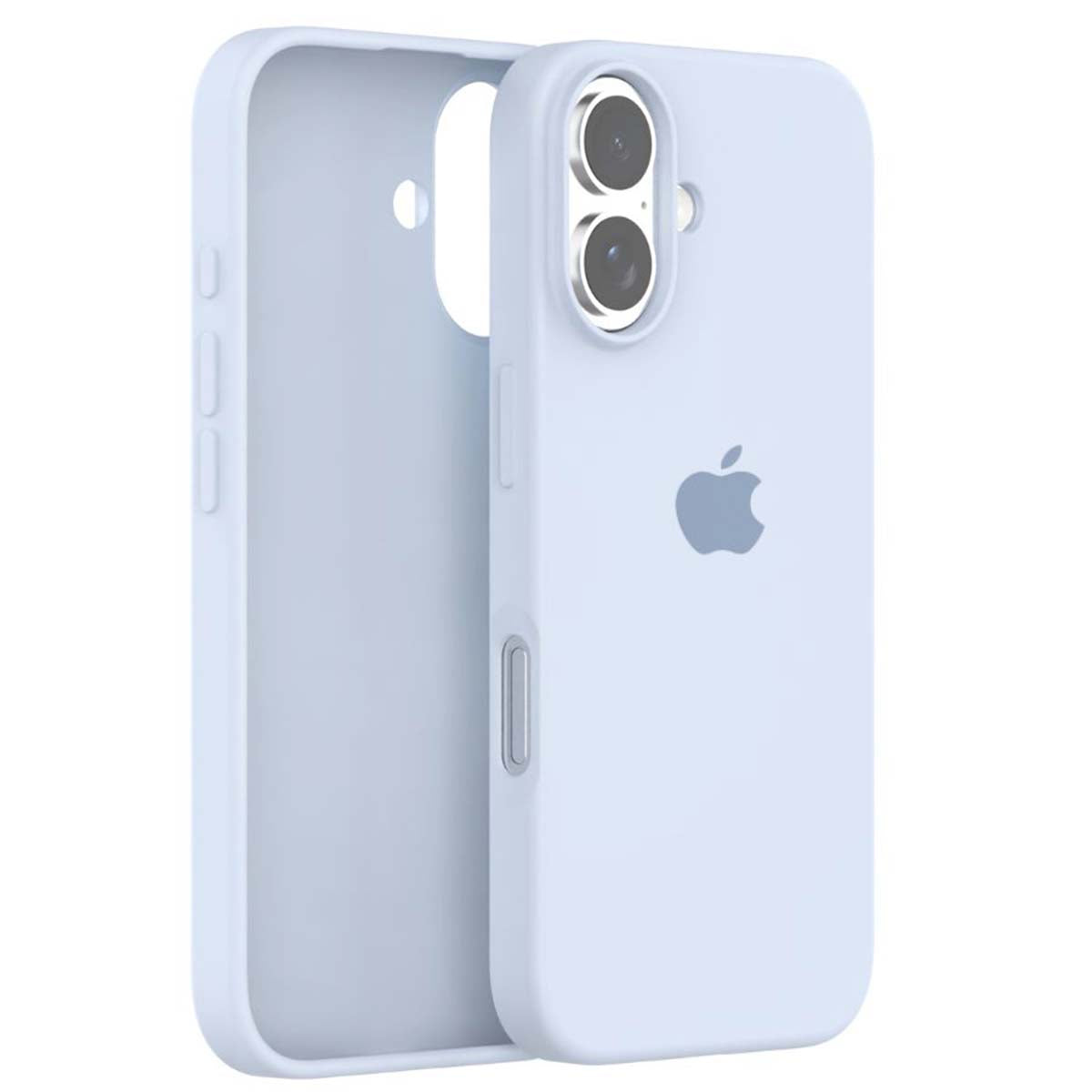 iPhone 16 Silicone Case - Winter Blue