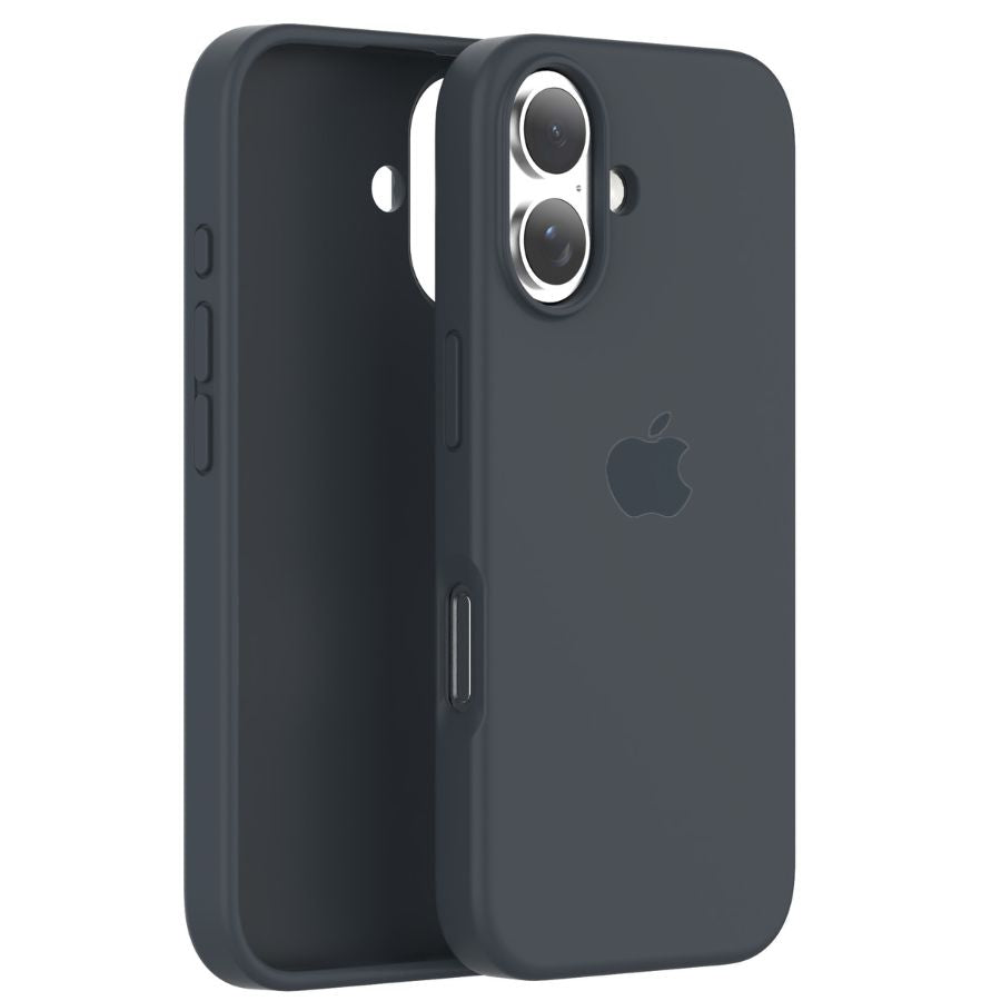 iPhone 16 Silicone Case - Midnight Blue