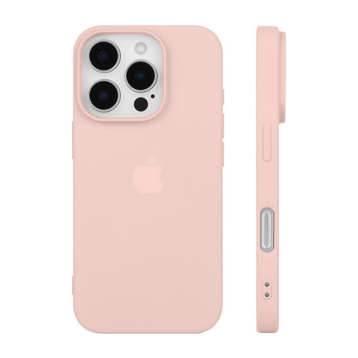 iPhone 16 Pro Silicone Case - Light Pink