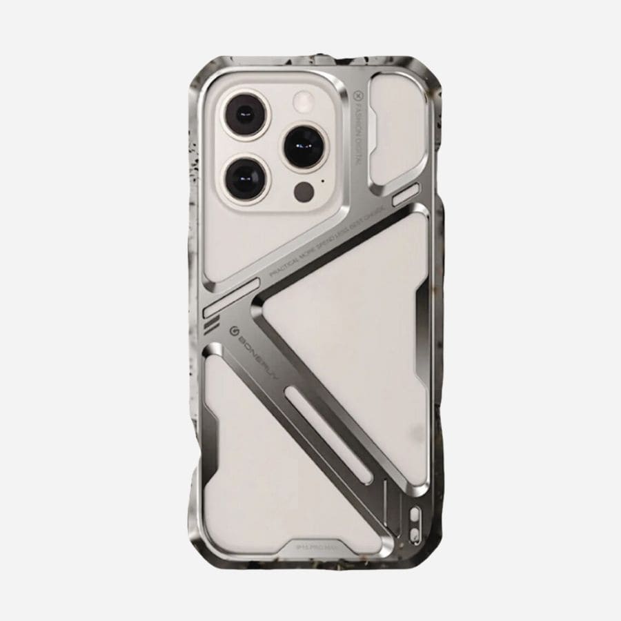 Titanium Alloy Hollow Phone Case