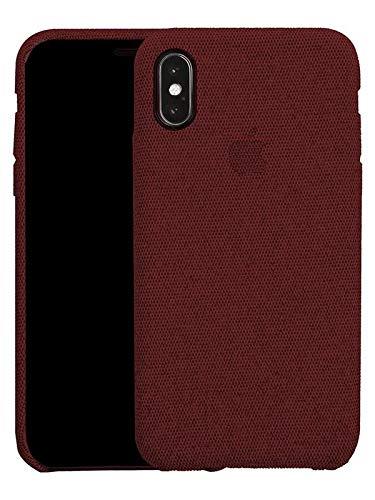 Fabric Cover For iPhone X / XS - Red