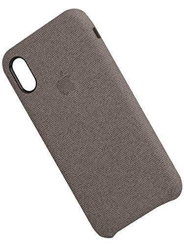 Fabric Cover For iPhone X / XS - Dark Grey