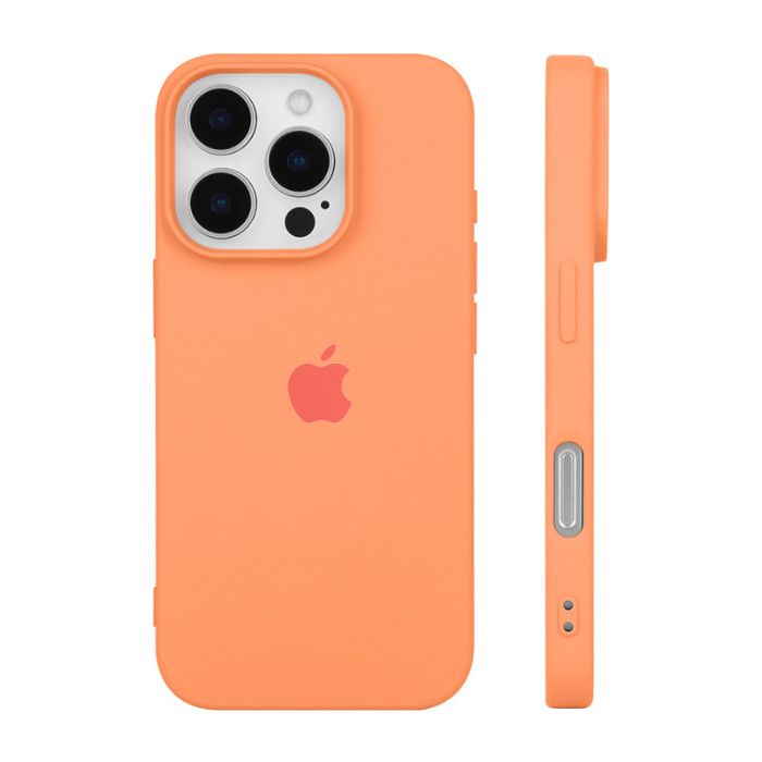 iPhone 16 Pro Silicone Case - Kumquat