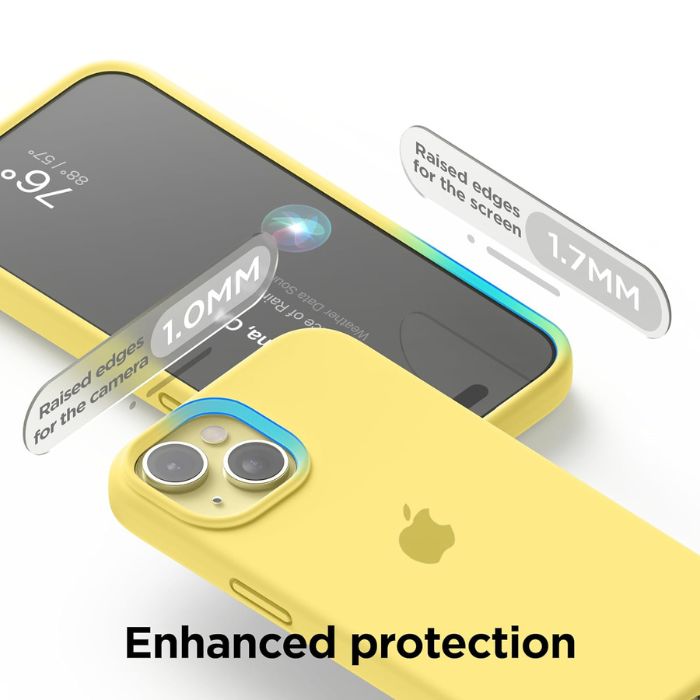 iPhone Silicone Case - Yellow