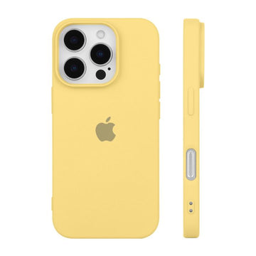 iPhone 16 Pro Silicone Case - Yellow