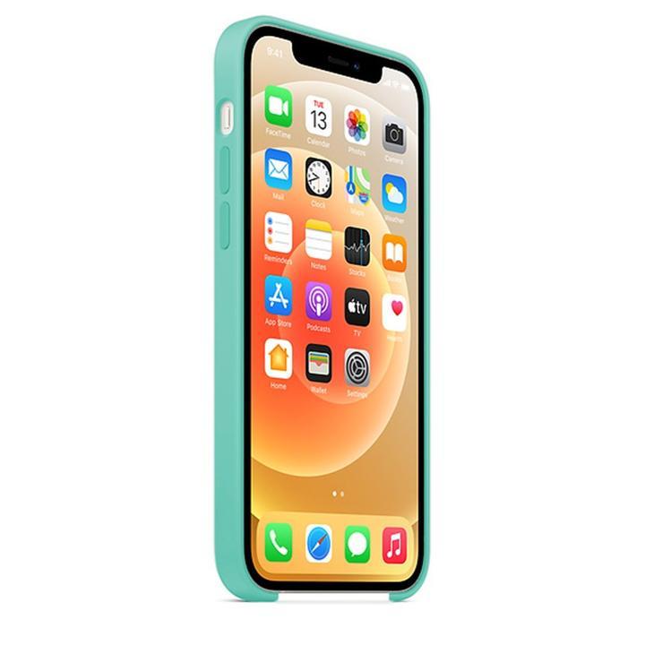 iPhone 12 Mini Silicone Case - Seafoam