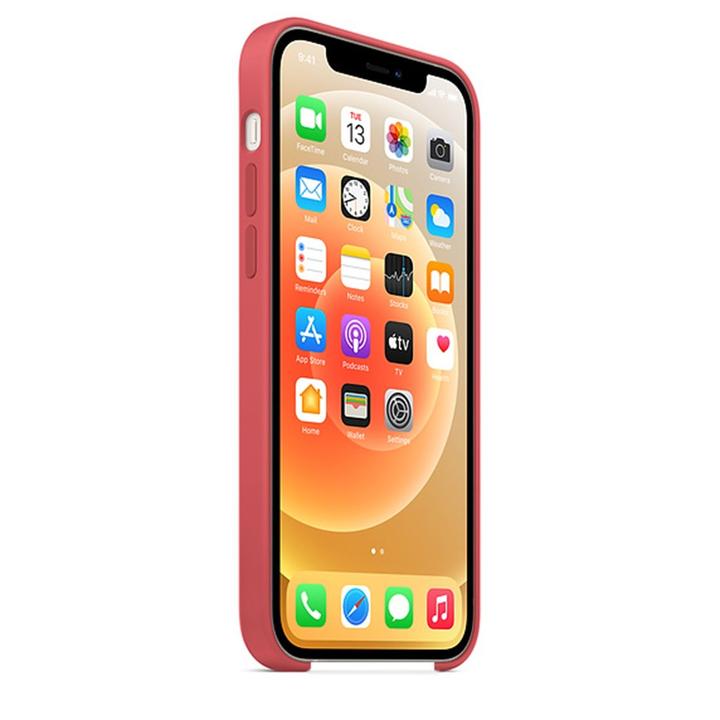 iPhone 12 & 12 Pro Silicone Case - Pink Cirtus