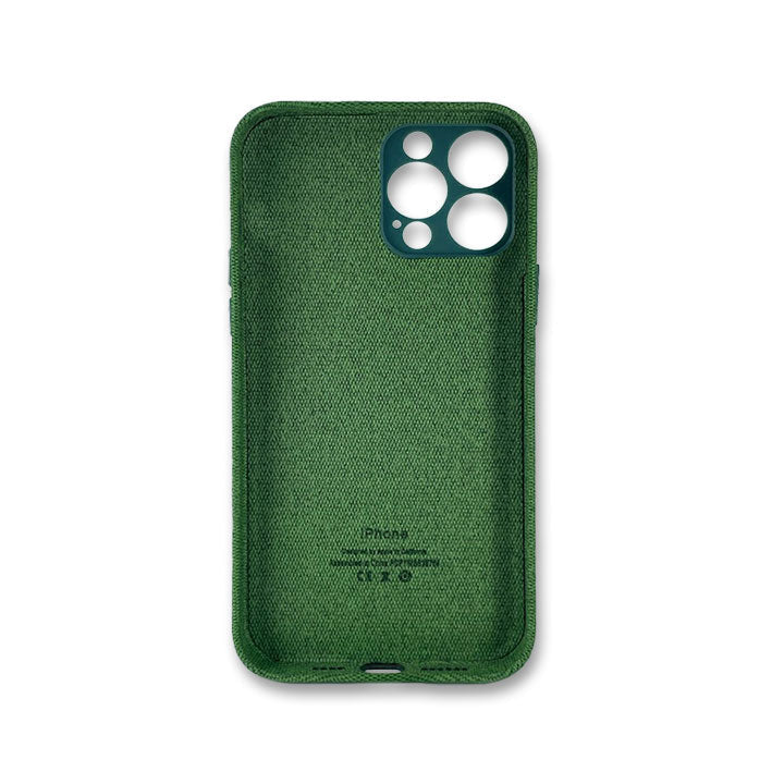 iPhone 13 Pro Fabric Case - Green