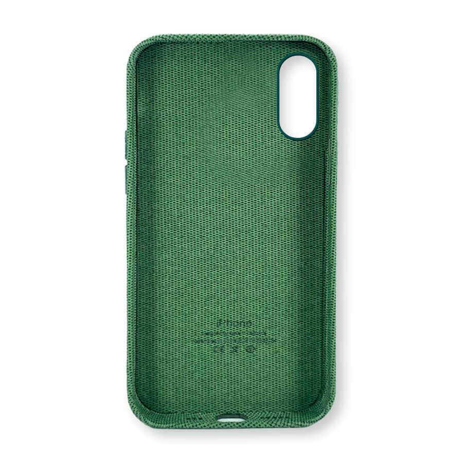 Green Fabric Case - iPhone XR