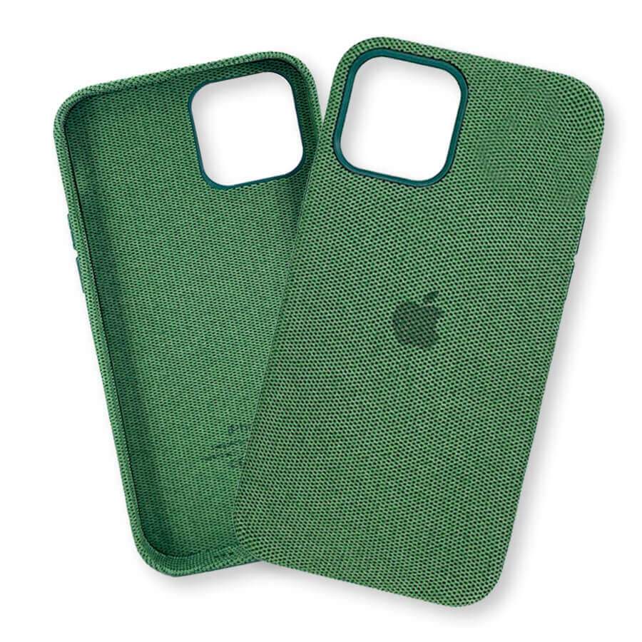 iPhone 12 Pro Max Fabric Case - Green