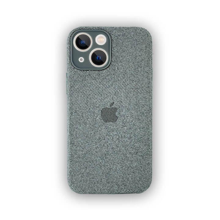 iPhone 13 Mini Fabric Case - Light Grey