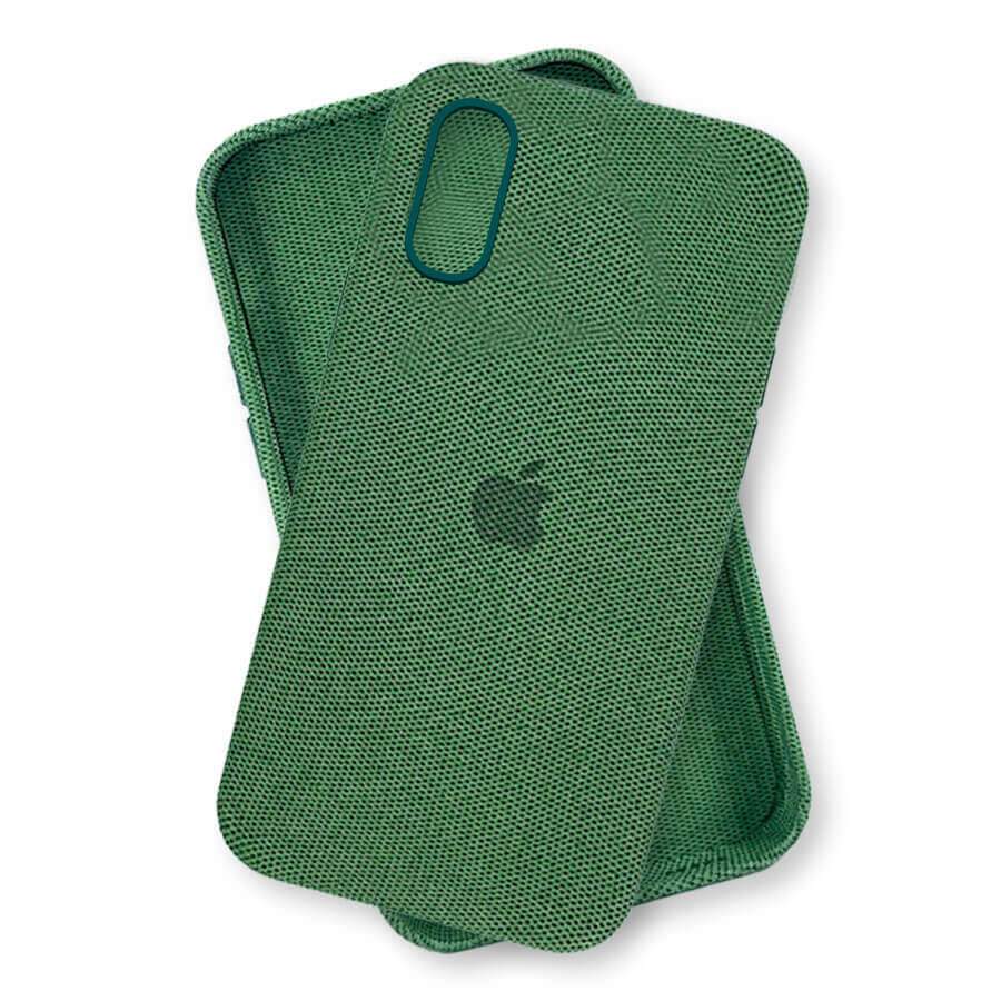 Green Fabric Case - iPhone XR