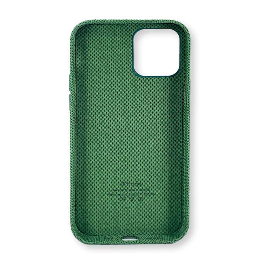 iPhone 12 Pro Max Fabric Case - Green