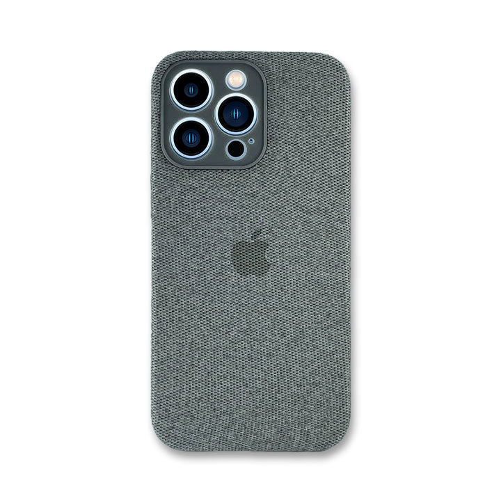 iPhone 13 Pro Fabric Case - Light Grey