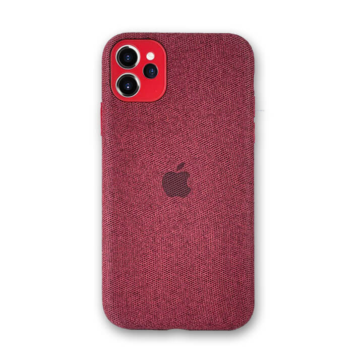 iPhone 11 Fabric Case - Red