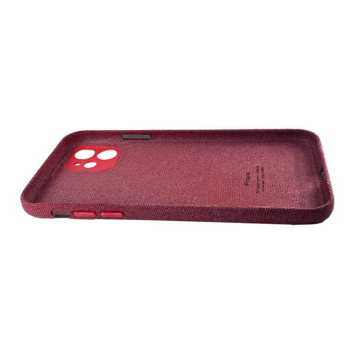 iPhone 11 Fabric Case - Red