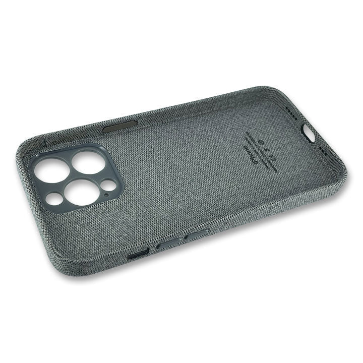 iPhone 13 Pro Fabric Case - Light Grey