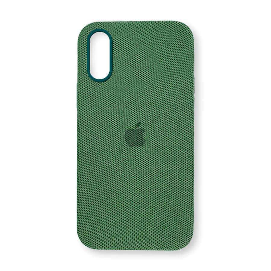 Green Fabric Case - iPhone XR