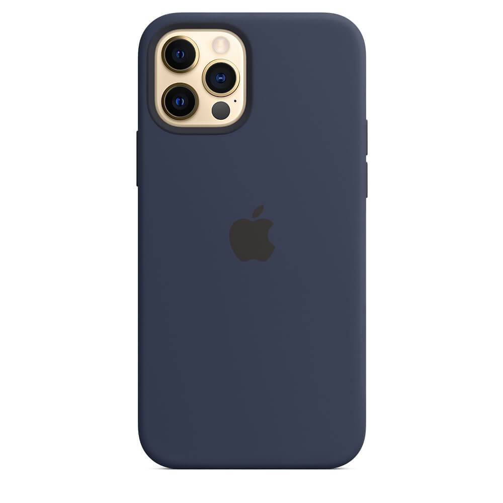 iPhone 12 & 12 Pro Silicone Case - Blue