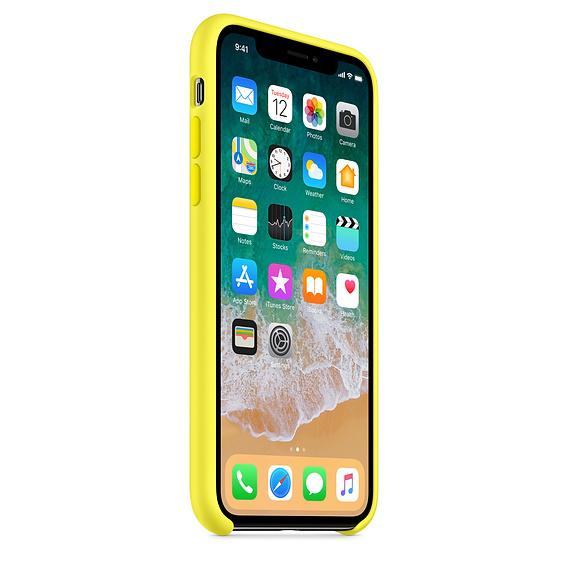 Silicone Case For iPhone XR - Yellow