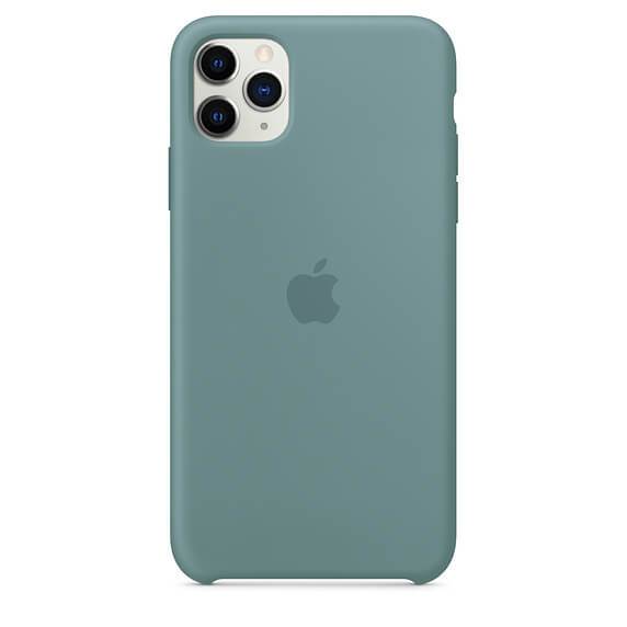 Silicone Case For iPhone 11 Pro - Pine Green