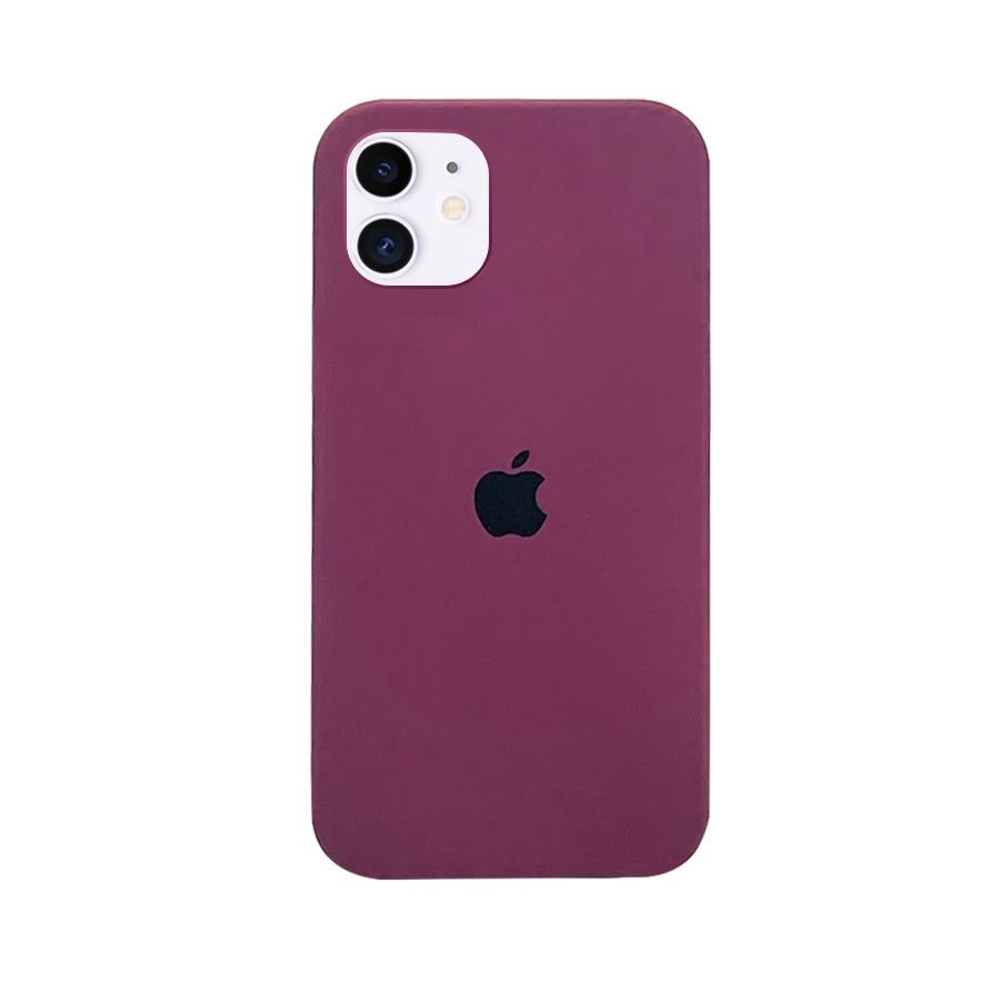 Silicone Case For iPhone 11 - Plum