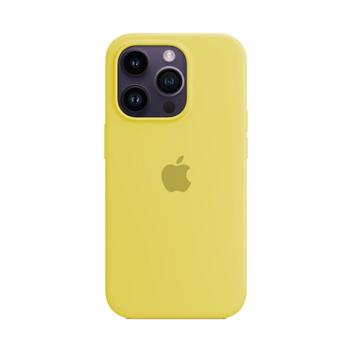 iPhone Silicone Case - Yellow