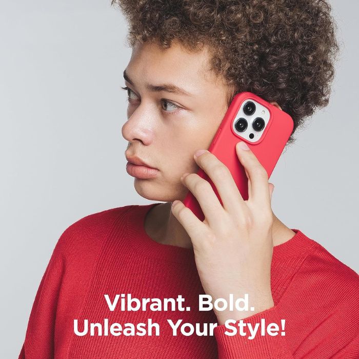 iPhone Silicone Case - Red