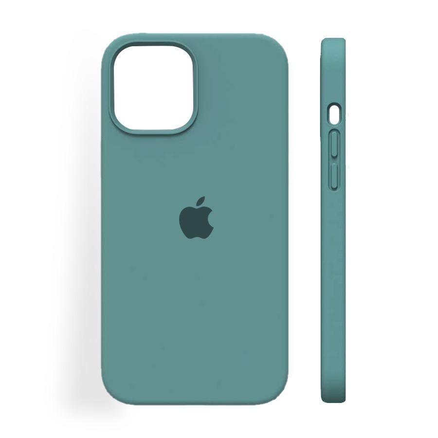 iPhone 12 & 12 Pro Silicone Case - Pine Green