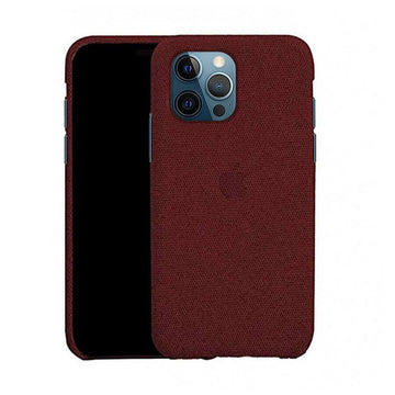 iPhone 12 & 12 Pro Fabric Case - Red