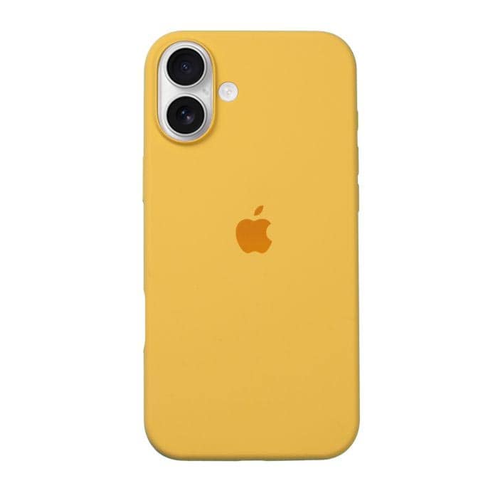 iPhone 16 Silicone Case - Yellow