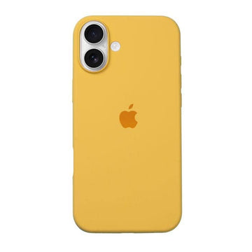 iPhone 16 Silicone Case - Yellow