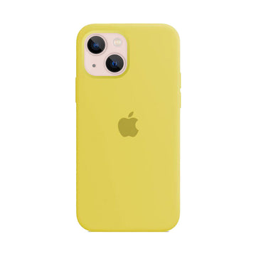 iPhone 14 Plus Silicone Case - Yellow