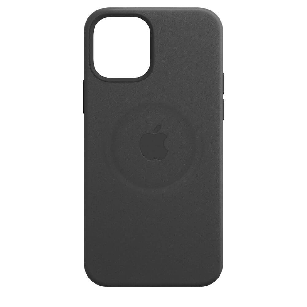 iPhone 12 & 12 Pro Leather Case - Black