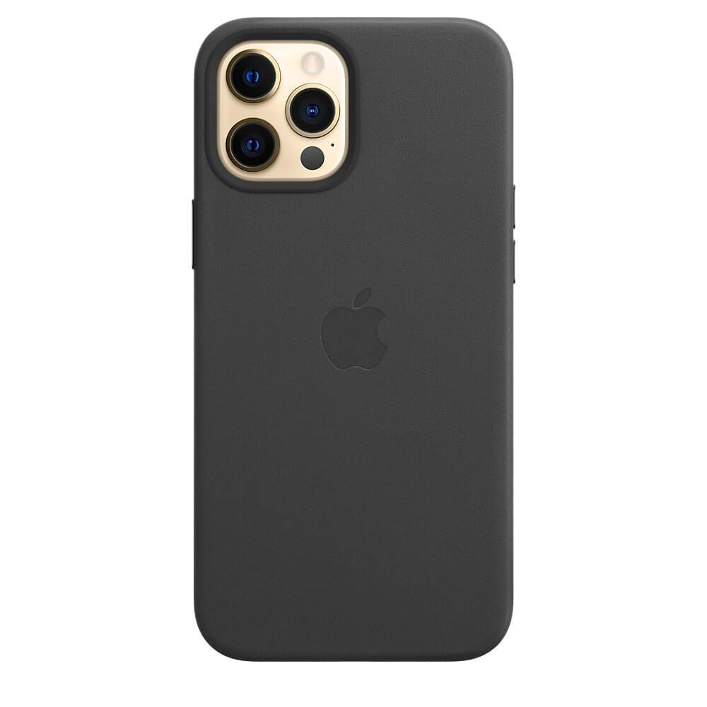 iPhone 12 & 12 Pro Leather Case - Black