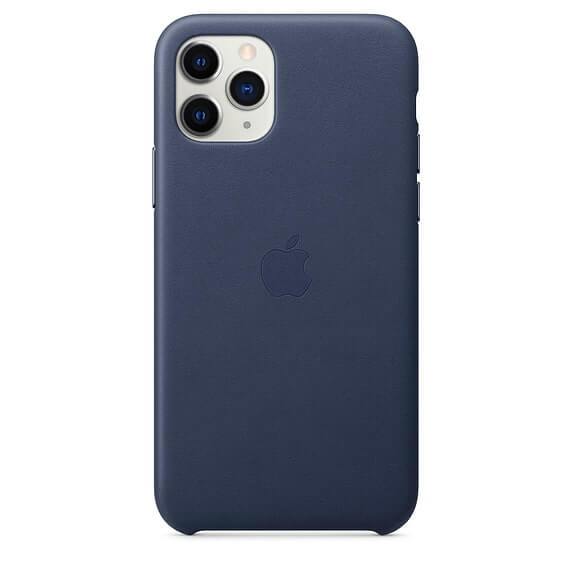 iPhone 11 Pro Leather Case - Blue