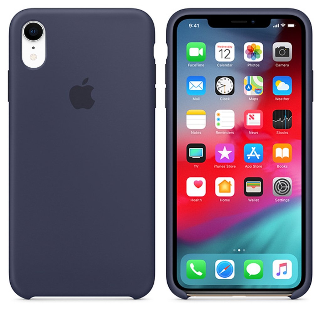 Silicone Case For iPhone XR - Midnight Blue