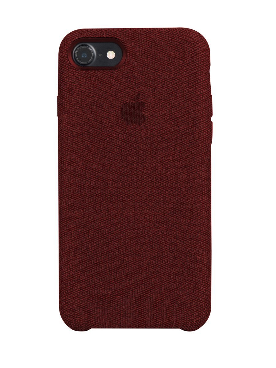 Fabric Case For iPhone 7 & 8 - Red