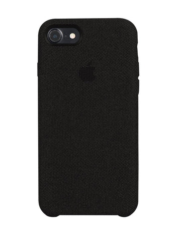 Fabric Cover For iPhone 8 - Black