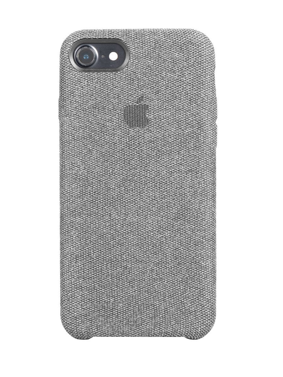 Fabric Case For iPhone SE 2020 - Light Grey