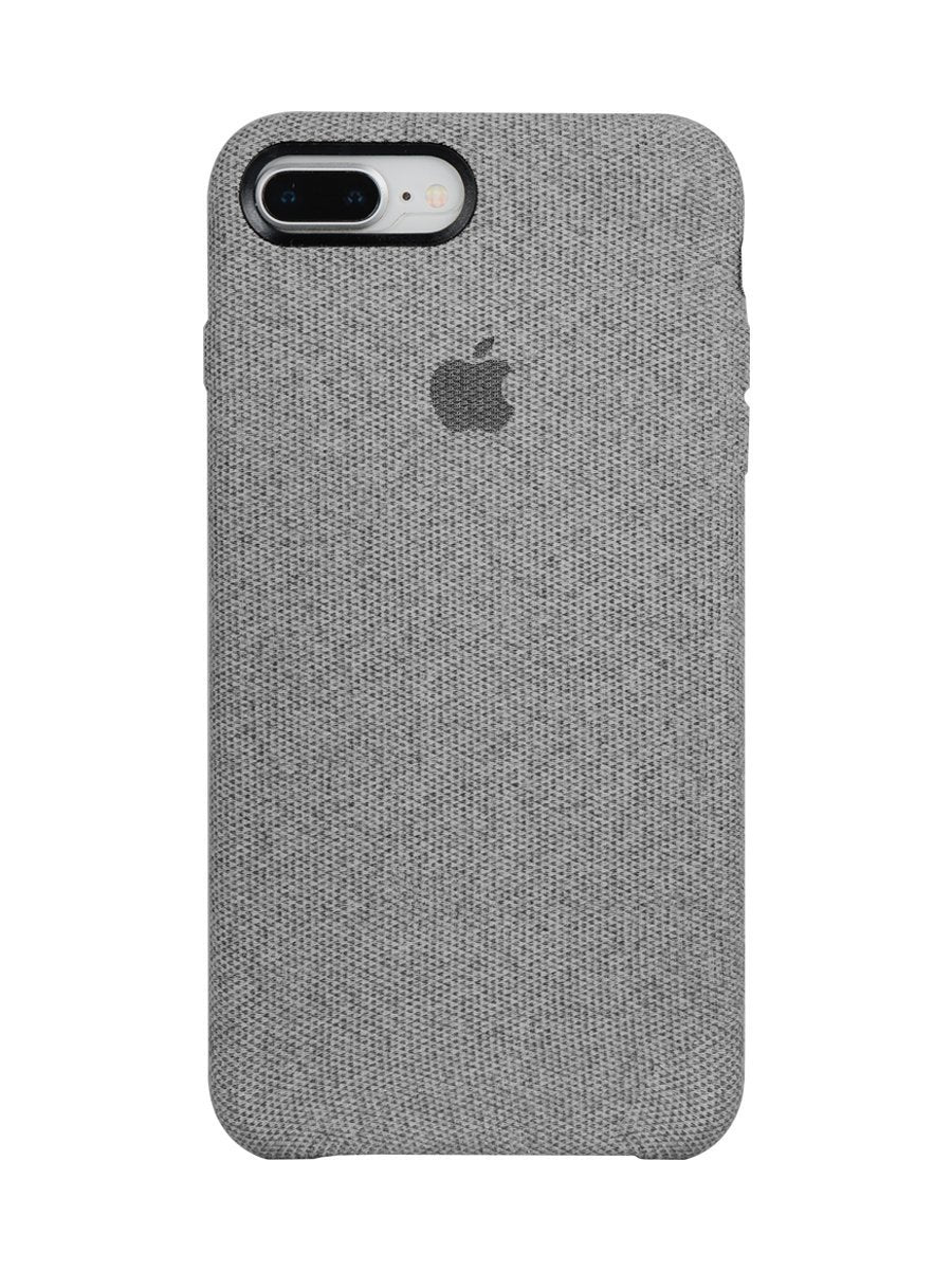 Fabric Case For iPhone 7 & 8 Plus- Light Grey