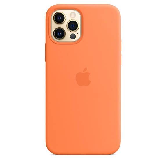 iPhone 12 Pro Max Silicone Case - Kumquat