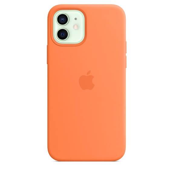 iPhone 12 Mini Silicone Case - Kumquat